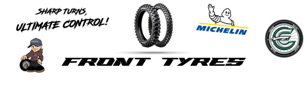 Michelin Front Tyre at eMotoX Sports